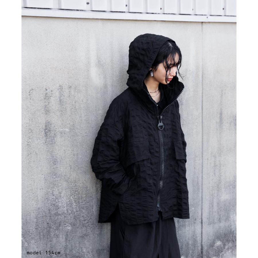 antiqua（アンティカ） フード付きアウター レディース アウター 長袖