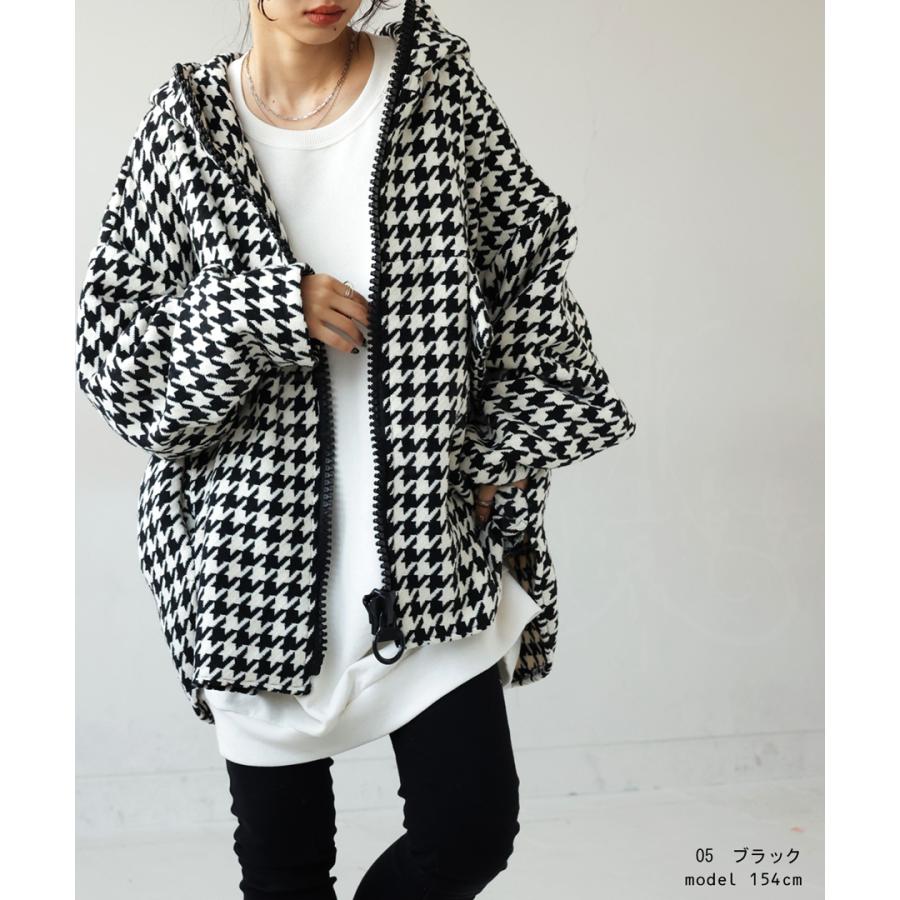 antiqua（アンティカ） フード付きアウター アウター レディース 長袖