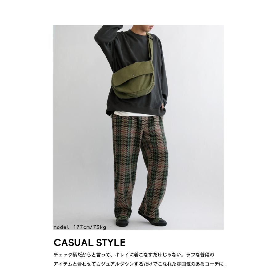 antiqua（アンティカ） チェックパンツ パンツ メンズ ボトムス ロング