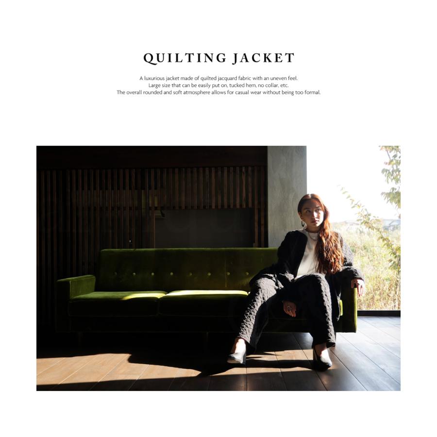 antiqua（アンティカ） ジャケット レディース トップス 長袖 ぽこぽこ