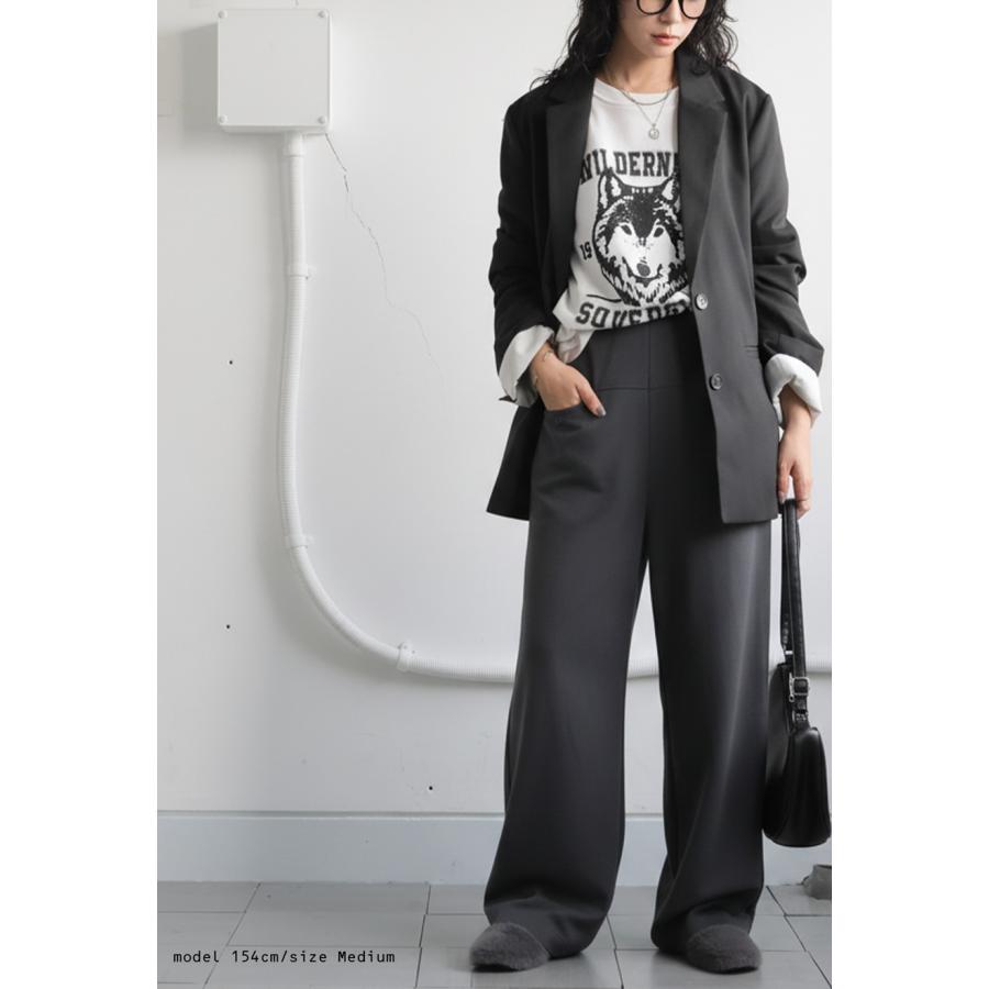 antiqua デザインポケット イージーパンツ レディース ボトムス 送料