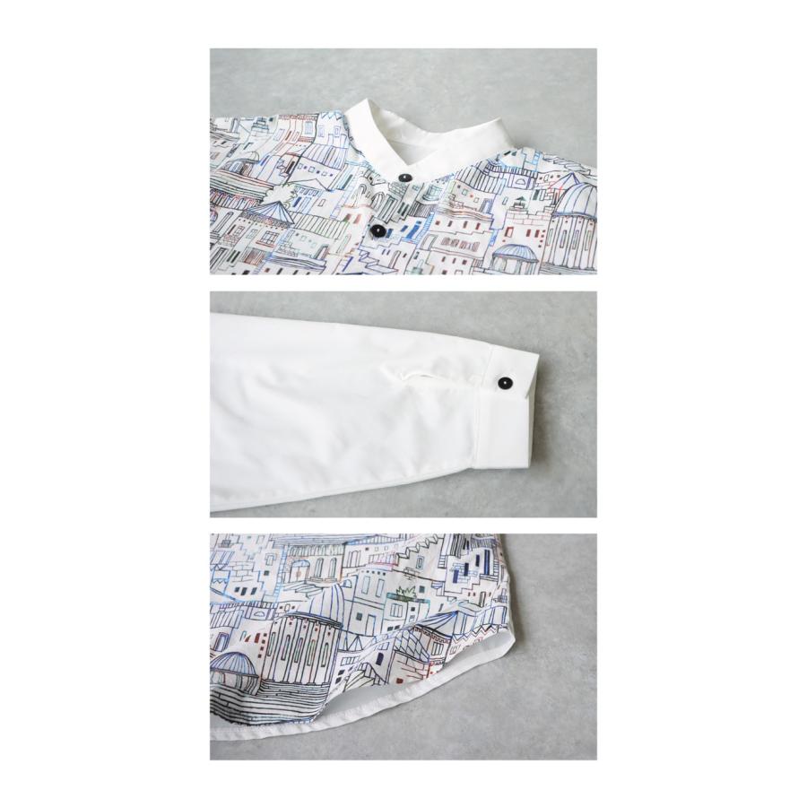 antiqua（アンティカ） 街柄シャツ シャツ メンズ トップス 長袖 羽織