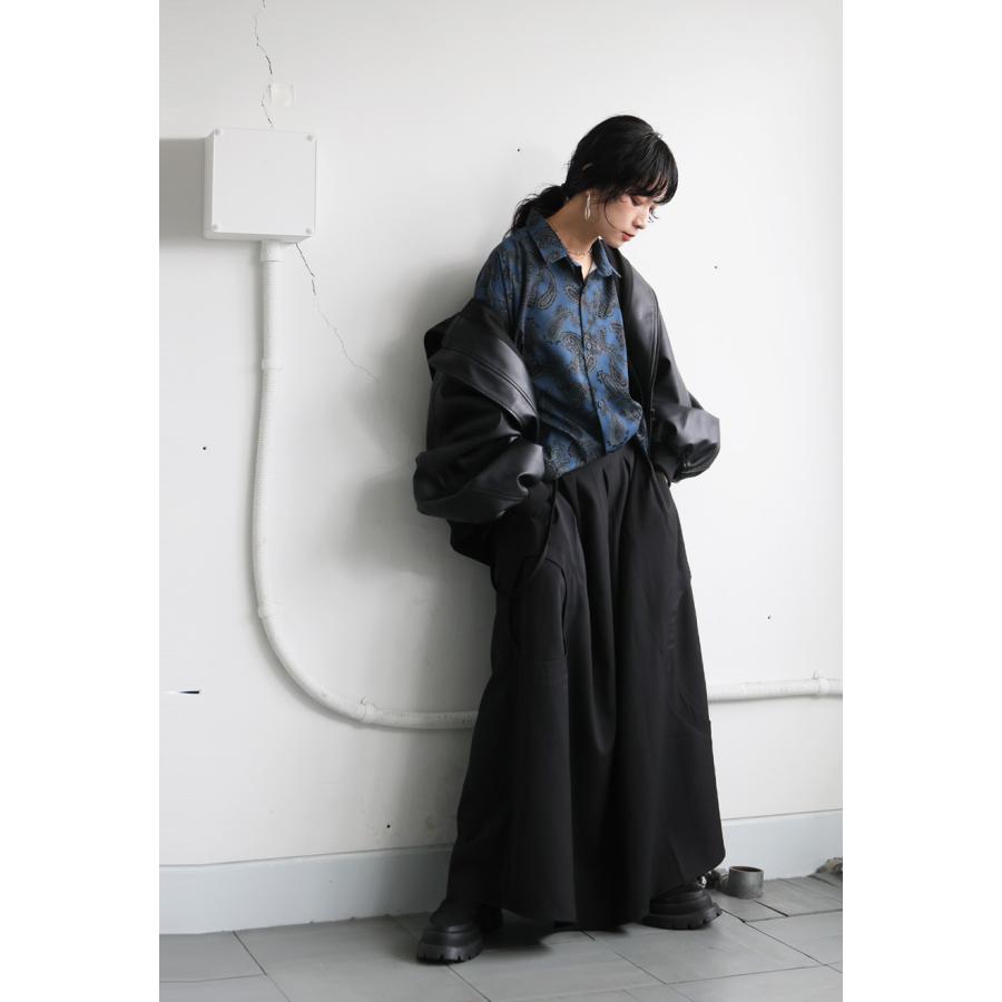 antiqua（アンティカ） ペイズリー柄 シャツ レディース 長袖 トップス