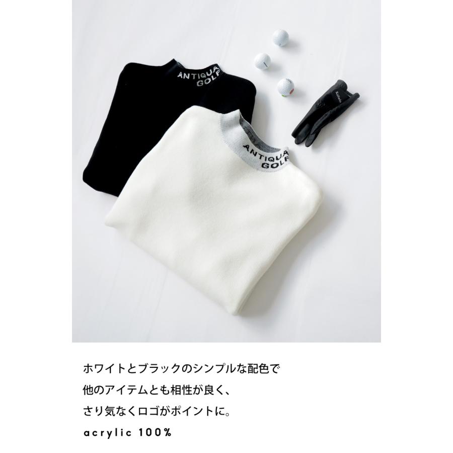 antiqua（アンティカ） ANTIQUA GOLF ハイネックニット レディース