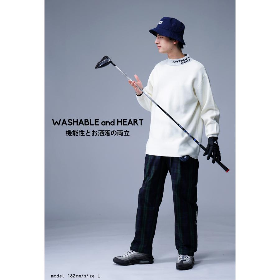 antiqua（アンティカ） ANTIQUA GOLF ハイネックニット メンズ 送料