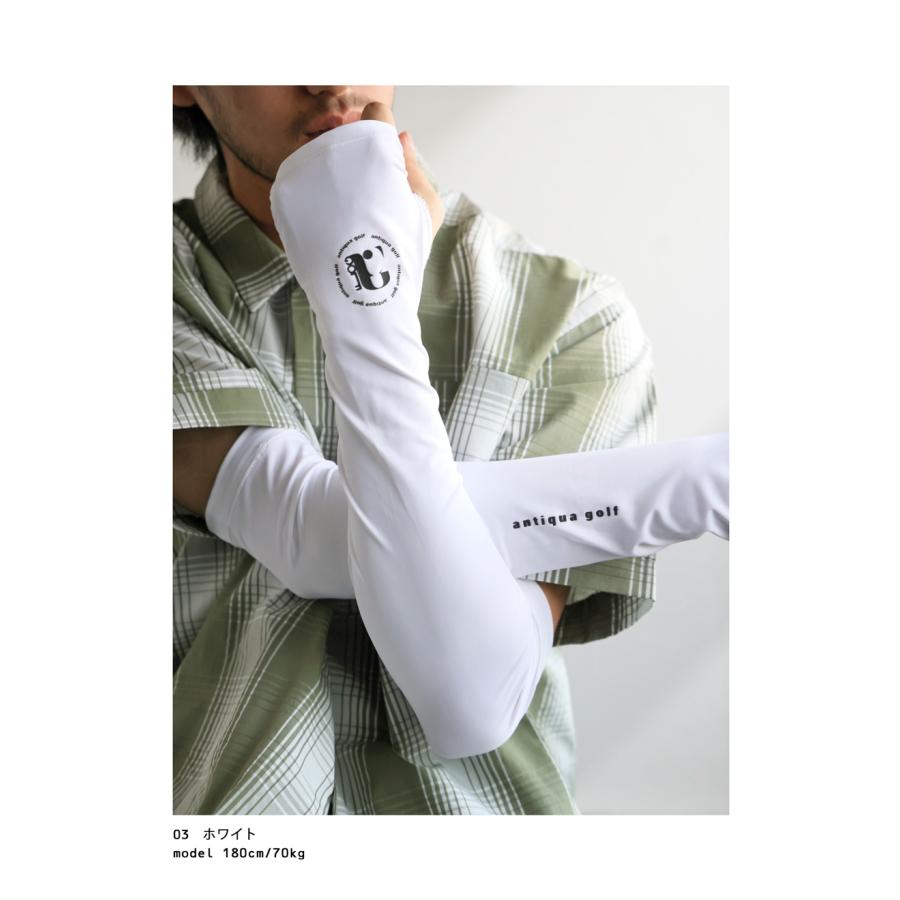 ANTIQUA GOLF アームカバー レディース UV手袋・再入荷 50ptメール便可 | antiqua | 06