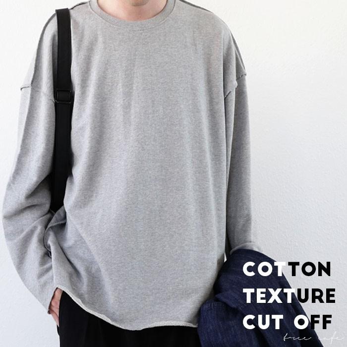 トップス スウェット 長袖 メンズ 裏毛 綿100 綿 裏毛スウェットトップス 再販 メール便不可 Zj Antiqua 通販 Yahoo ショッピング