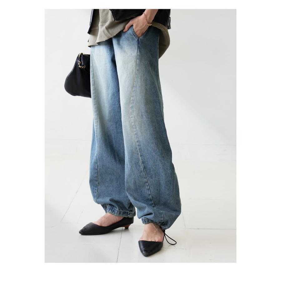 antiqua（アンティカ） カーブデニムパンツ パンツ レディース