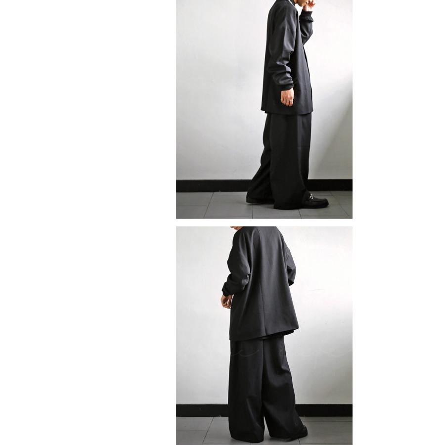 タックワイドパンツ パンツ メンズ ボトムス ロング 送料無料・再再販。500ptメール便可 | antiqua | 12