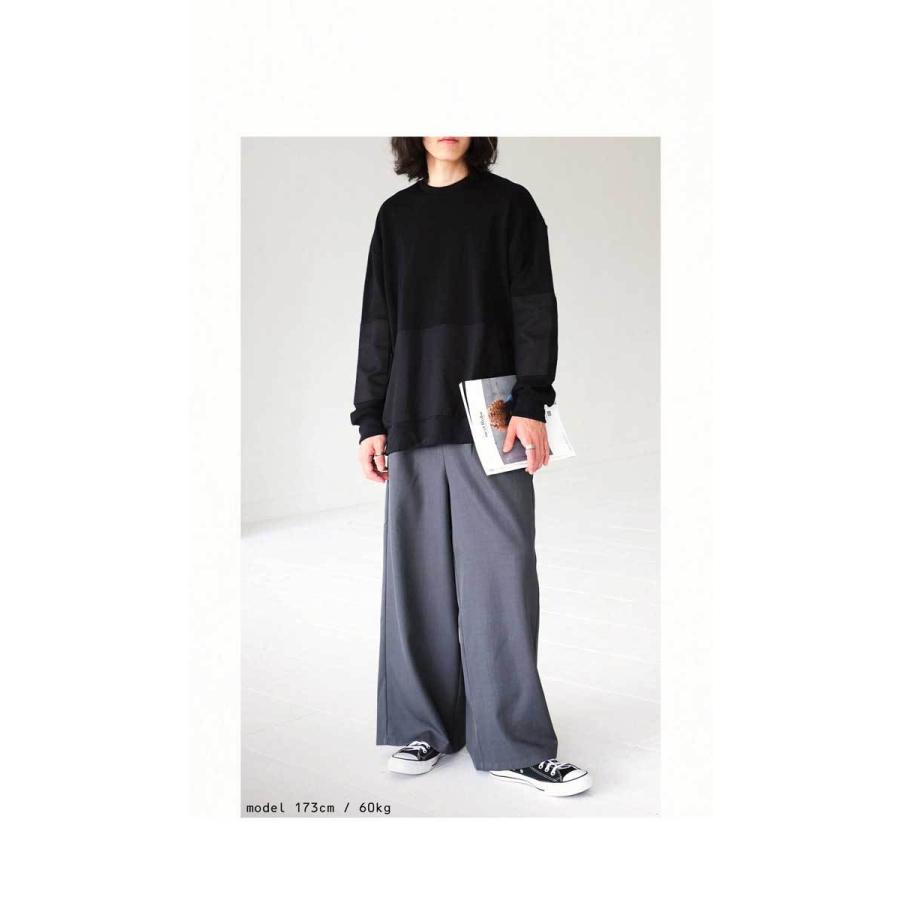 タックワイドパンツ パンツ メンズ ボトムス ロング 送料無料・再再販。500ptメール便可 | antiqua | 15