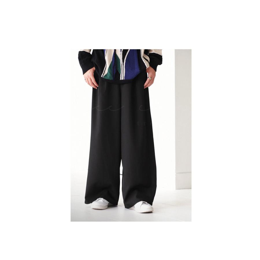 タックワイドパンツ パンツ メンズ ボトムス ロング 送料無料・再再販。500ptメール便可 | antiqua | 09