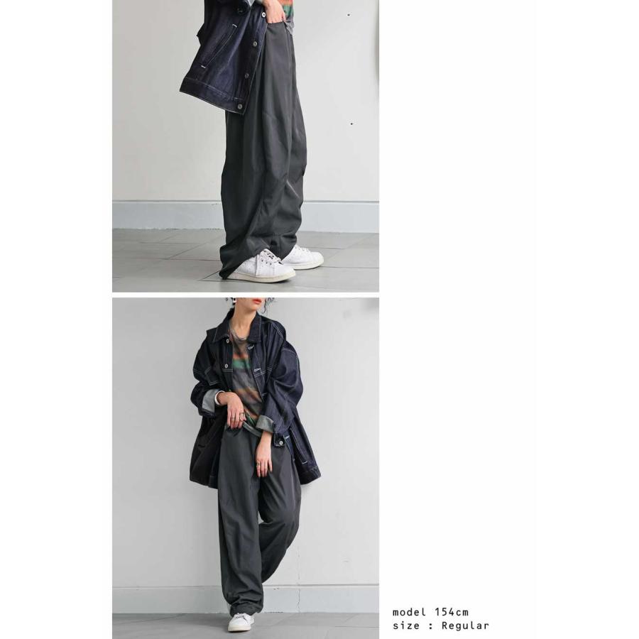 タックパンツ パンツ レディース ボトムス・100ptメール便可 | antiqua | 16