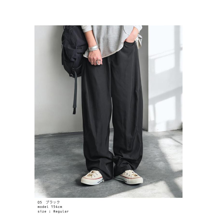 タックパンツ パンツ レディース ボトムス・100ptメール便可 | antiqua | 10