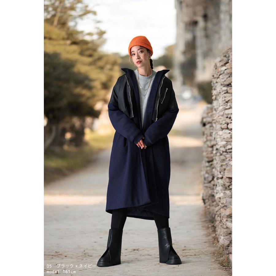 antiqua（アンティカ） ドッキングコート コート レディース アウター