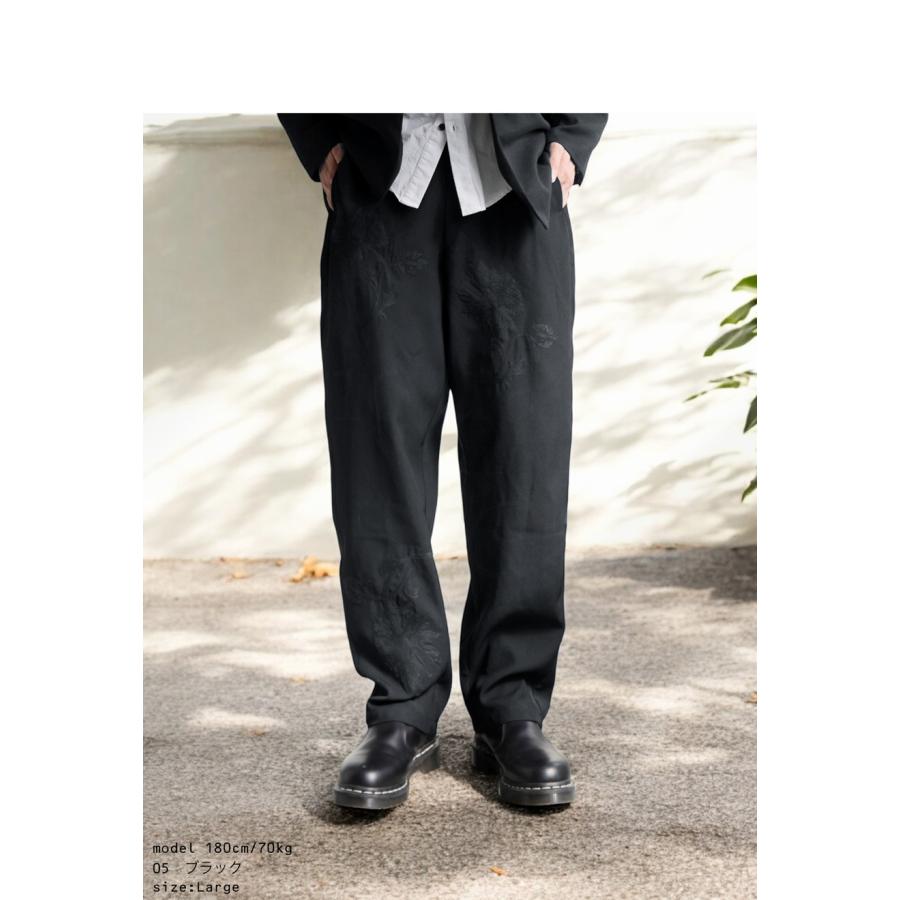antiqua（アンティカ） 刺繍パンツ パンツ メンズ ボトムス ロング