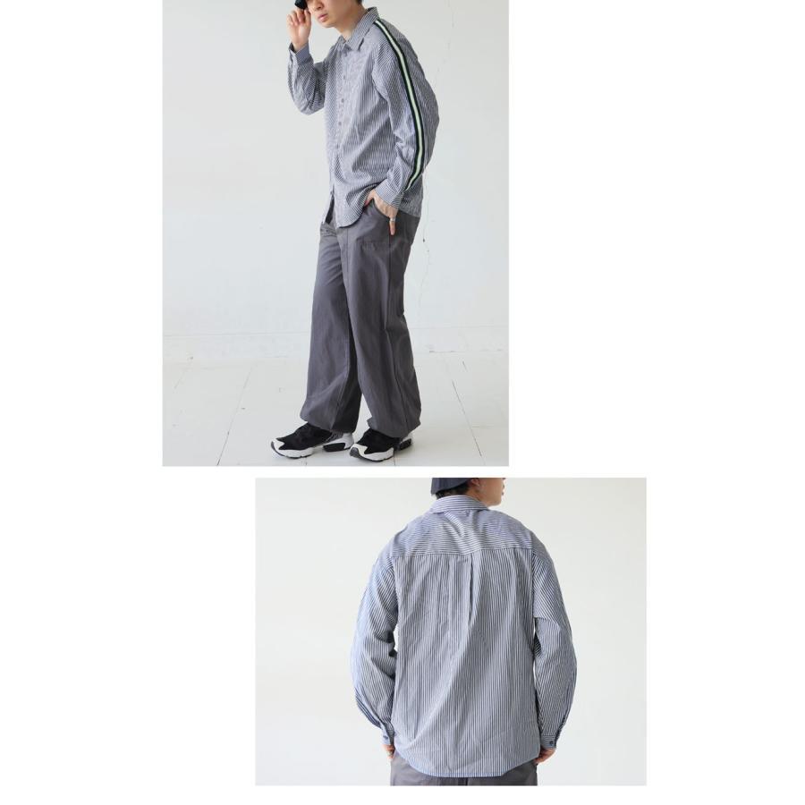 antiqua（アンティカ） ストライプシャツ シャツ メンズ トップス 長袖