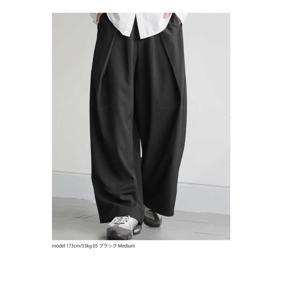 antiqua タックワイドパンツ パンツ メンズ ボトムス ロング