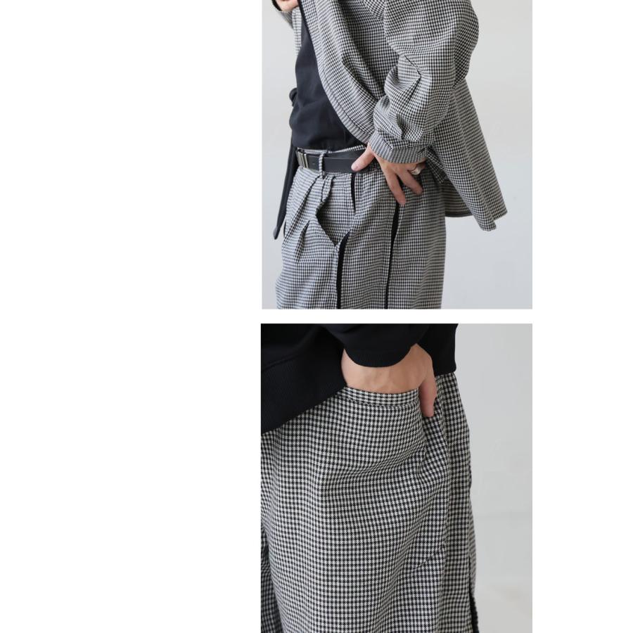 antiqua（アンティカ） 千鳥柄 ワイドパンツ メンズ ボトムス パンツ