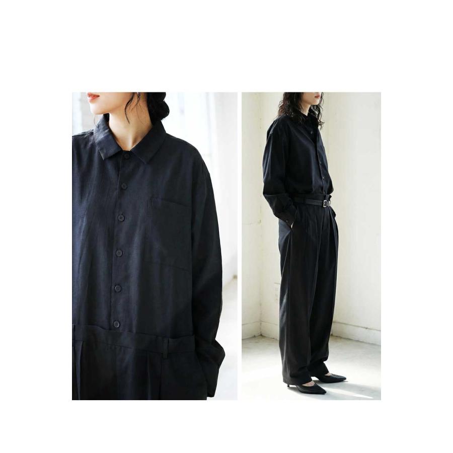 antiqua（アンティカ） ワイドシルエット オールインワン レディース