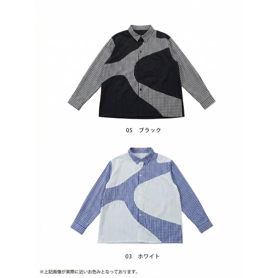 antiqua（アンティカ） チェック柄 シャツ レディース 長袖 綿100