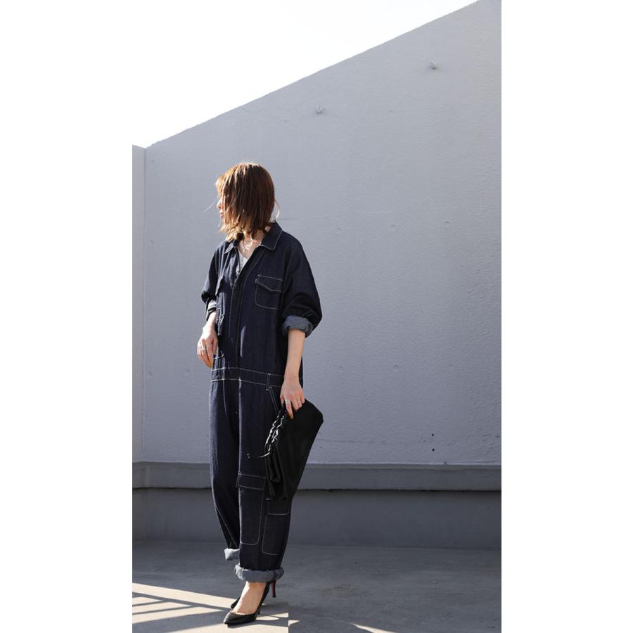 オールインワン メンズライクなこなれ感 デニムの良さを存分に味わう一着 送料無料 6月10日0時 再再販 メール便不可 Zl w Antiqua 通販 Yahoo ショッピング