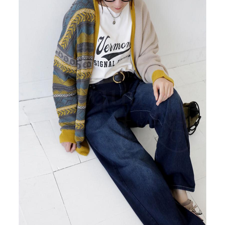 antiqua デニムタックワイドパンツ パンツ レディース ボトムス antiqua デニムタックワイドパンツ パンツ レディース ボトムス