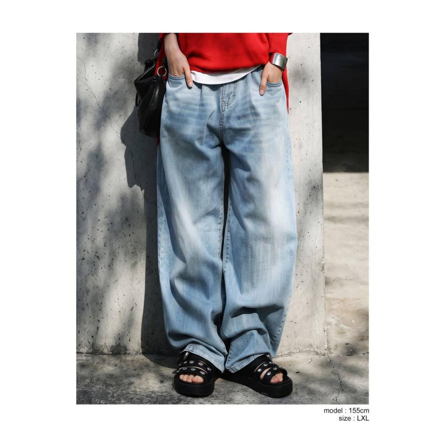 antiqua（アンティカ） カーブパンツ デニムパンツ パンツ レディース
