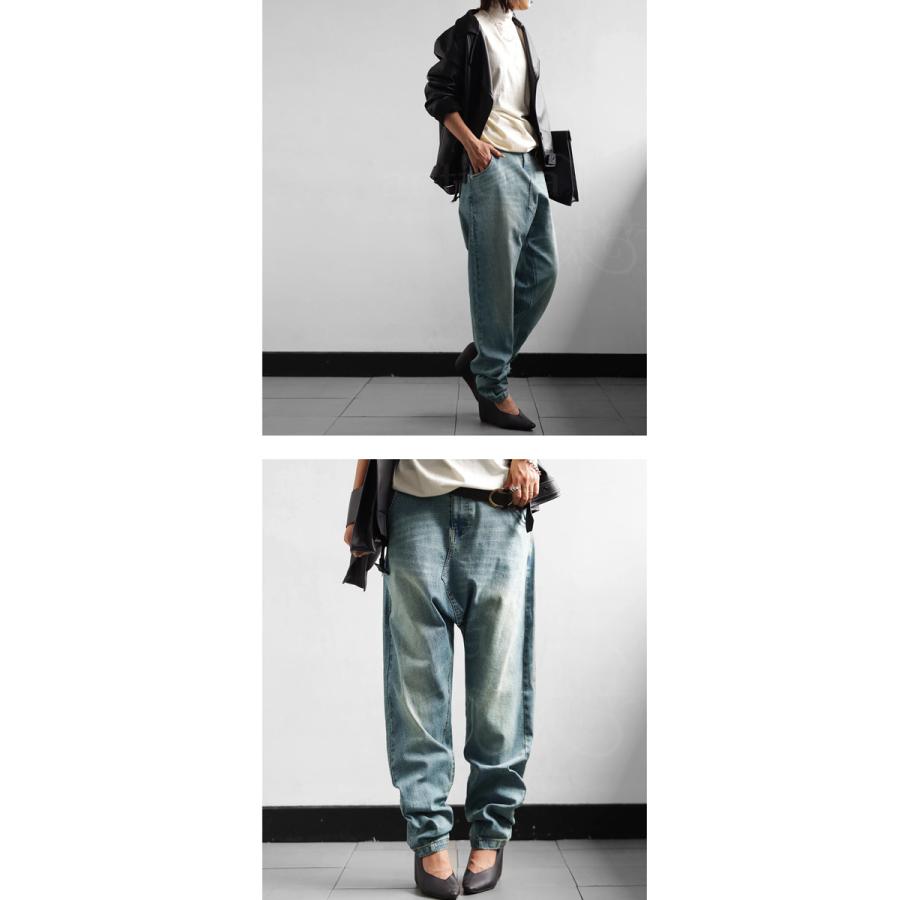 antiqua サルエルデニムパンツ レディース ボトムス デニム antiqua サルエルデニムパンツ レディース ボトムス デニム