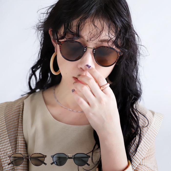 antiqua 眼鏡 レディース UVカット サングラス カラーレンズ 度なし