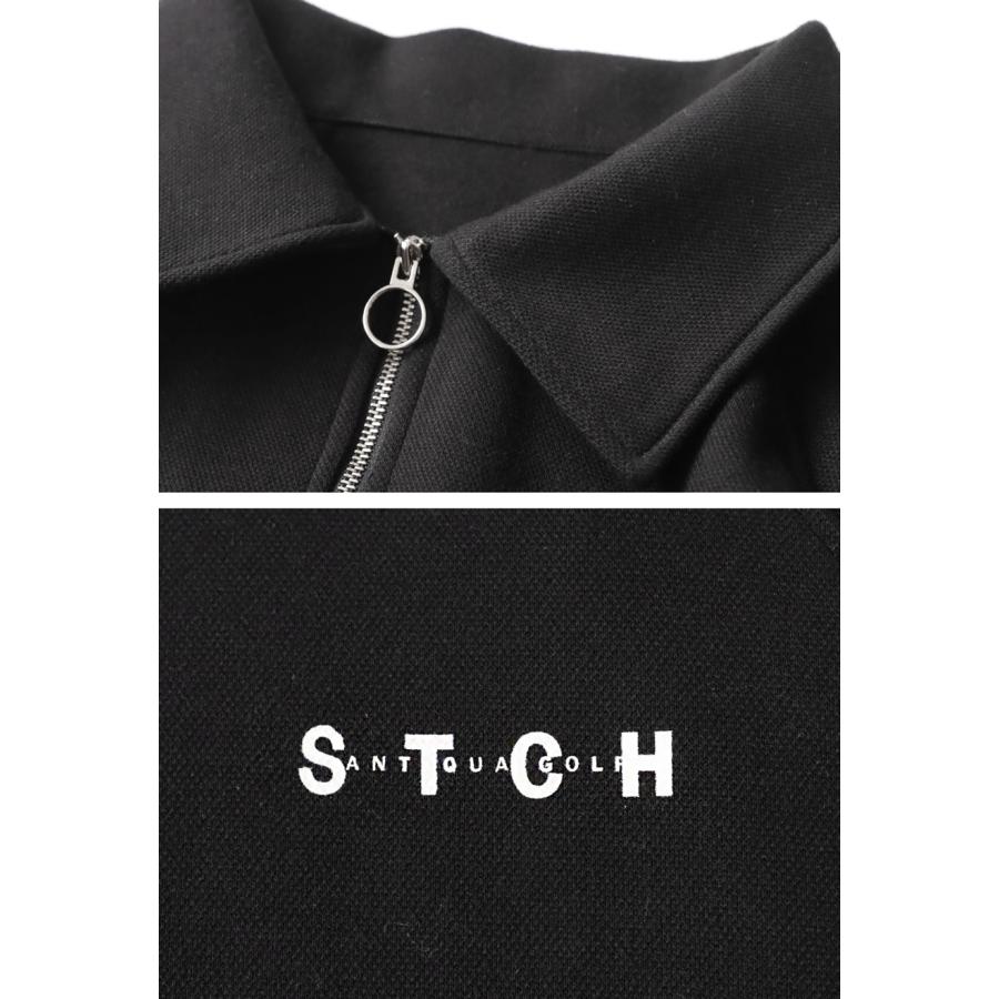ANTIQUA GOLF×STCH ハーフジップトップス レディース 送料無料・メール便不可の画像