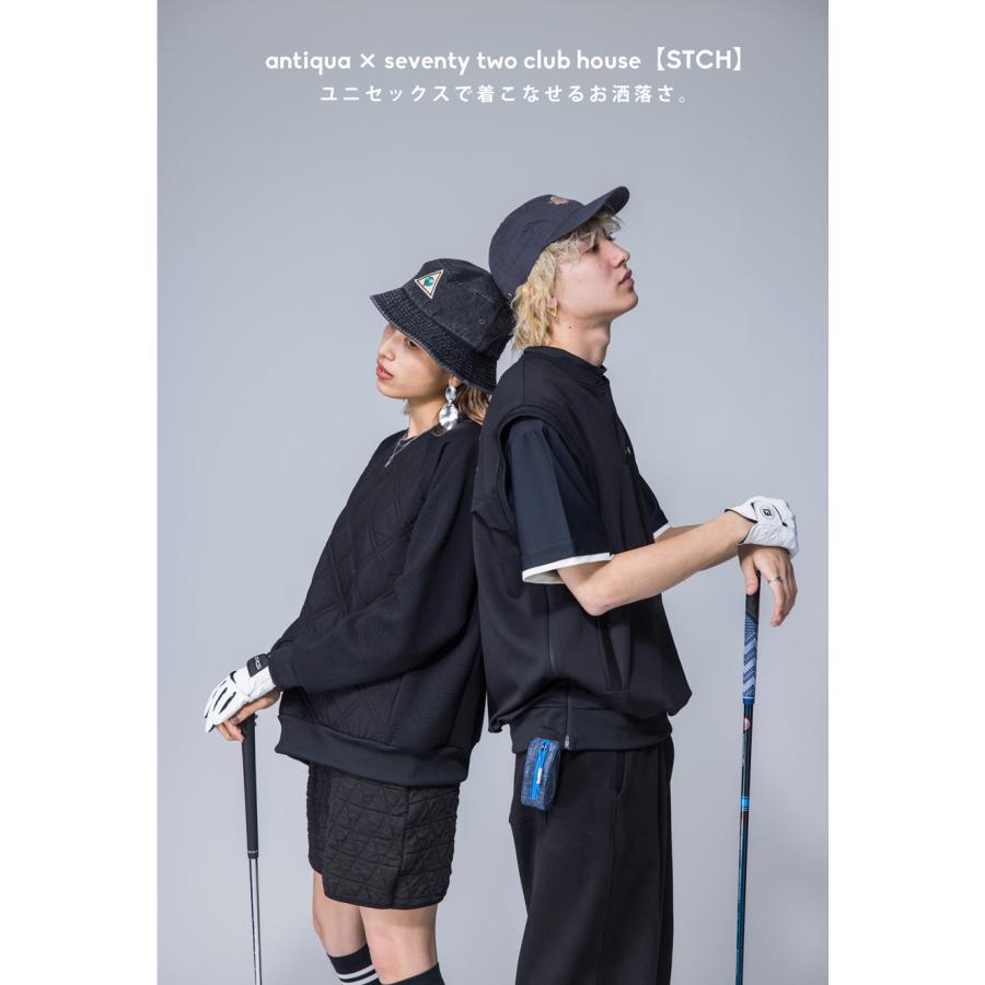 antiqua ANTIQUA GOLF×STCH ストレートパンツ メンズ 送料無料