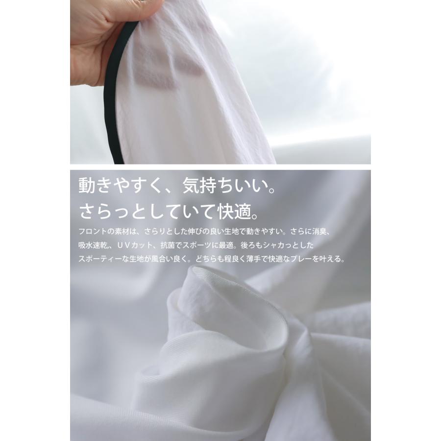 ANTIQUA GOLF×STCH 異素材トップス レディース 送料無料・再入荷 80ptメール便可 | antiqua | 21