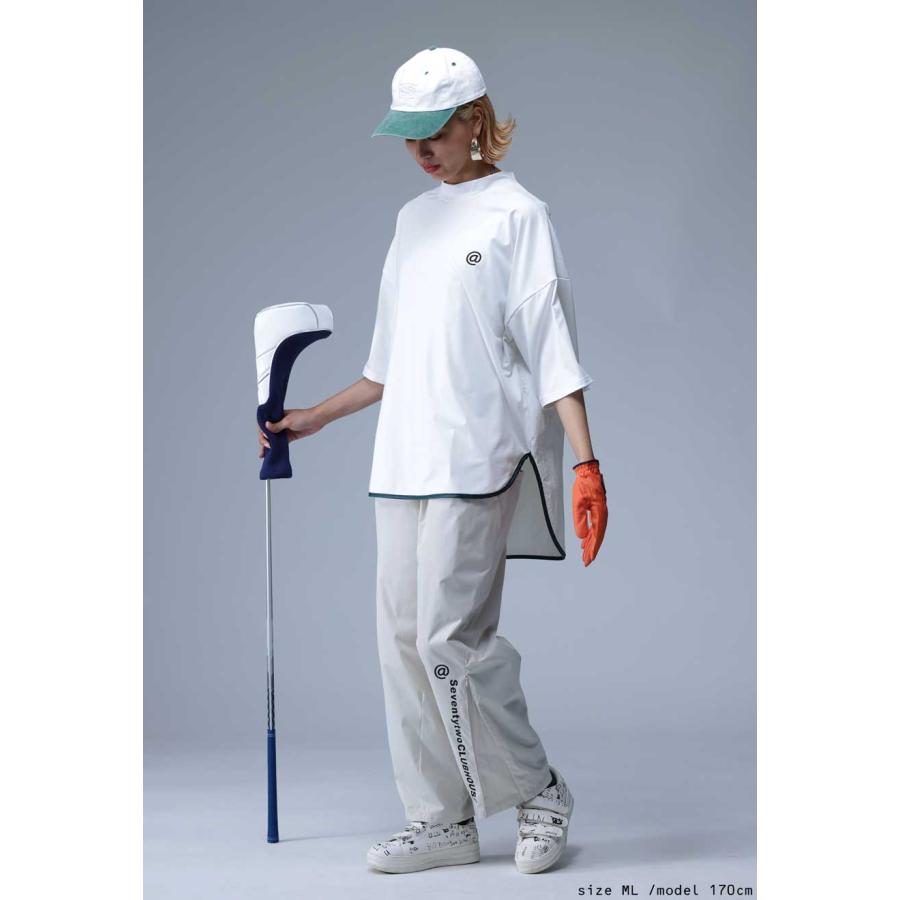 ANTIQUA GOLF×STCH 異素材トップス レディース 送料無料・再入荷 80ptメール便可 | antiqua | 04