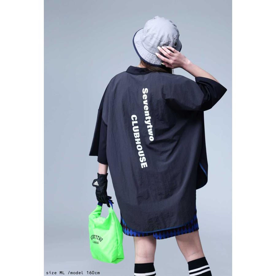 ANTIQUA GOLF×STCH 異素材トップス レディース 送料無料・再入荷 80ptメール便可 | antiqua | 05