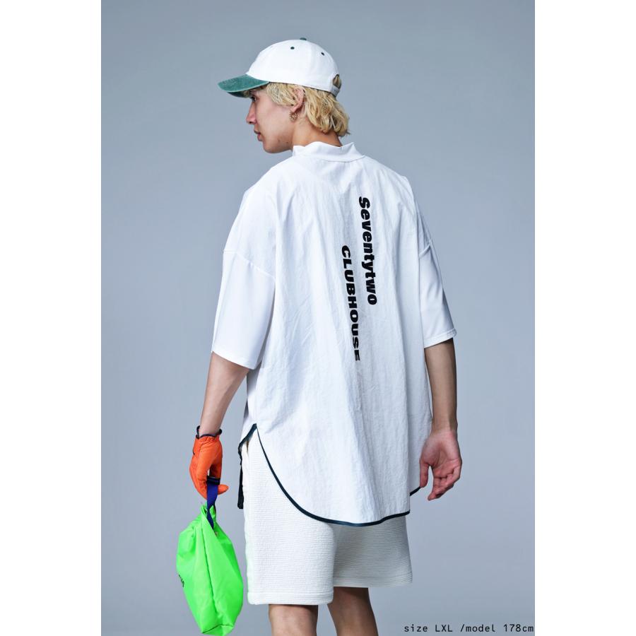 ANTIQUA GOLF×STCH 異素材トップス レディース 送料無料・再入荷 80ptメール便可 | antiqua | 07