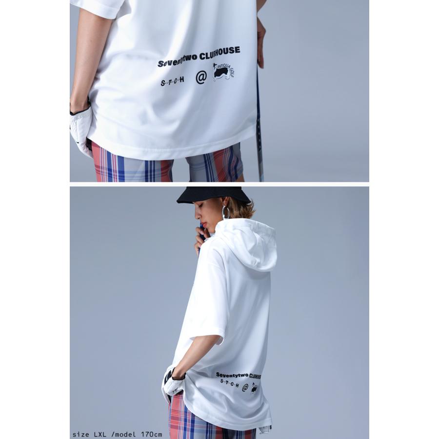 antiqua（アンティカ） ANTIQUA GOLF×STCH プルオーバー レディース