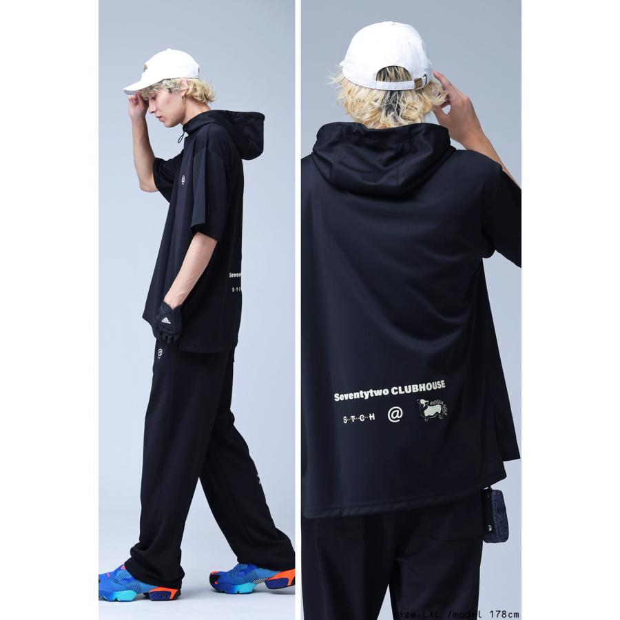 antiqua（アンティカ） ANTIQUA GOLF×STCH プルオーバー メンズ 送料