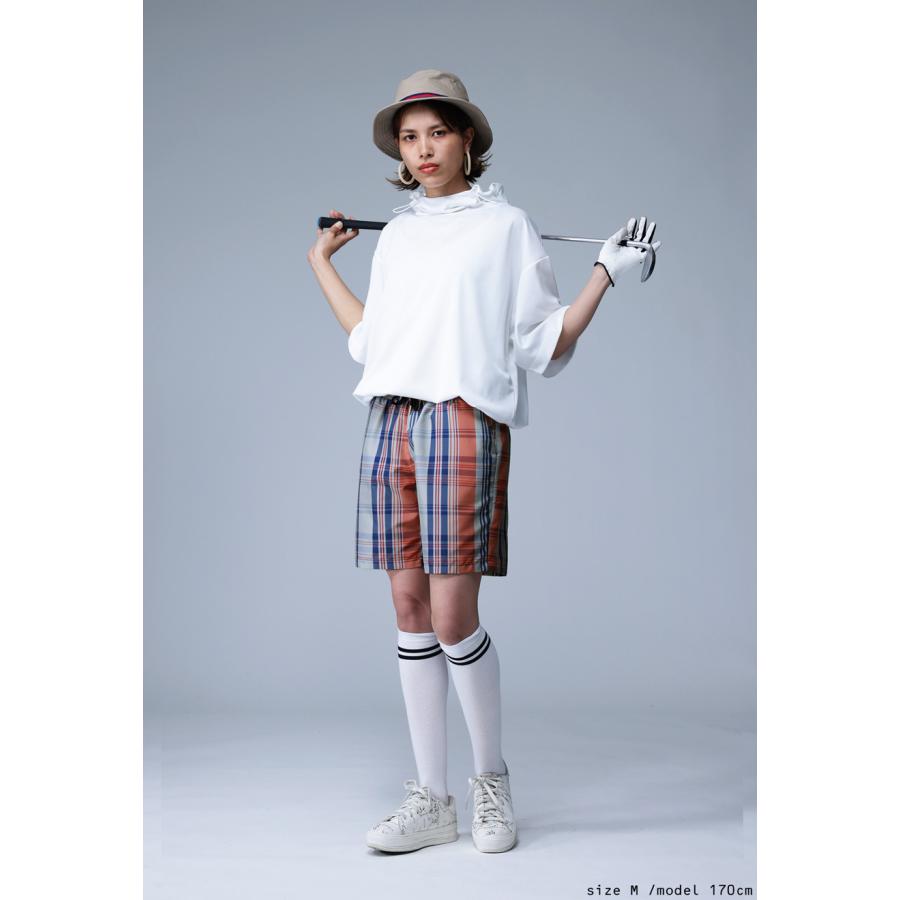 ANTIQUA GOLF×STCH ハーフパンツ レディース 送料無料・再販。80ptメール便可｜antiqua｜04