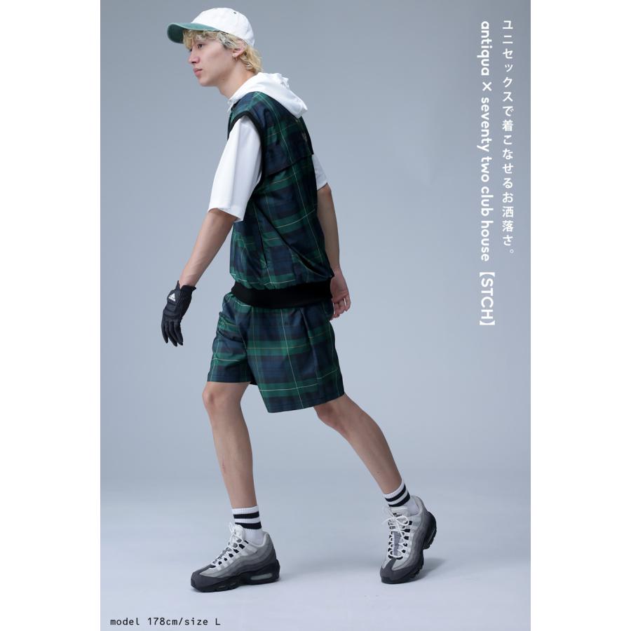 ANTIQUA GOLF×STCH ハーフパンツ レディース 送料無料・再再販。80pt