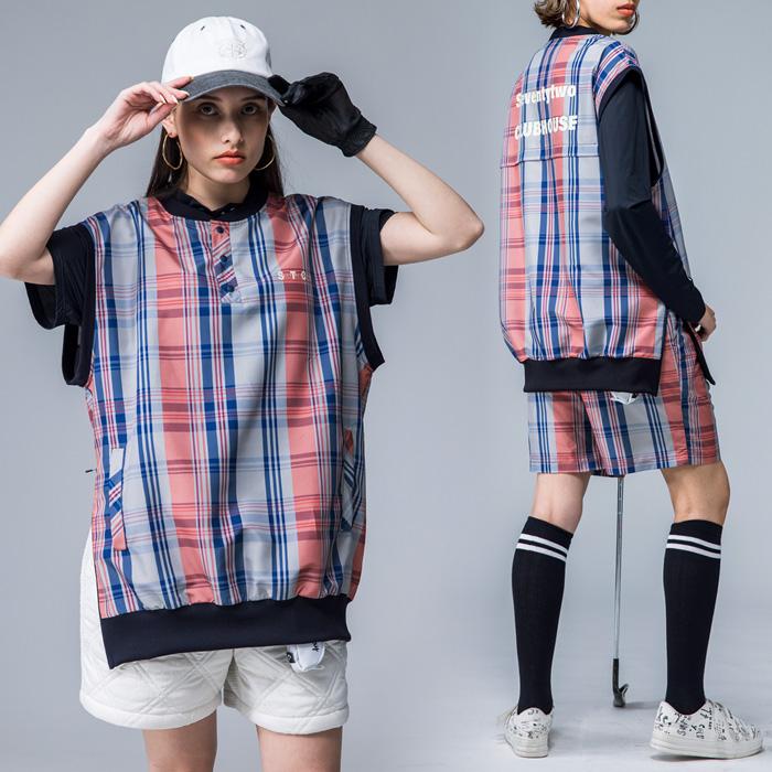 antiqua（アンティカ） ANTIQUA GOLF×STCH ベスト レディース 送料無料