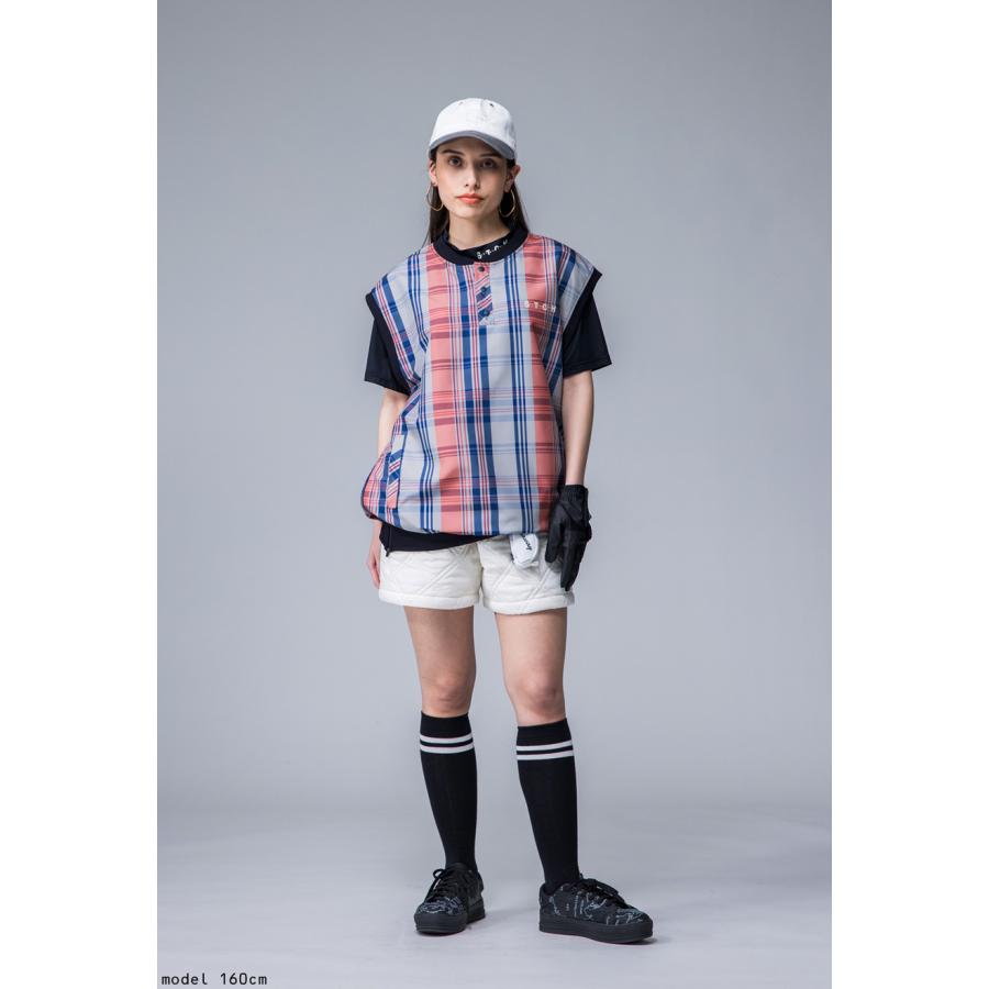antiqua golf STCH チェック ベスト★ユニセックス★ antiqua（アンティカ） ANTIQUA GOLF×STCH ベスト レディース 送料無料