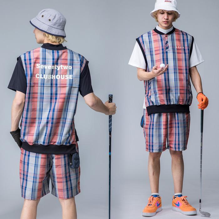 antiqua（アンティカ） ANTIQUA GOLF×STCH ベスト メンズ 送料無料・再