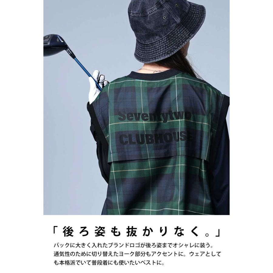 ANTIQUA GOLF×STCH ベスト レディース 送料無料・再販。100ptメール便可｜antiqua｜09