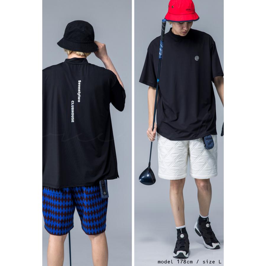 antiqua（アンティカ） ANTIQUA GOLF×STCH ロゴTシャツ レディース