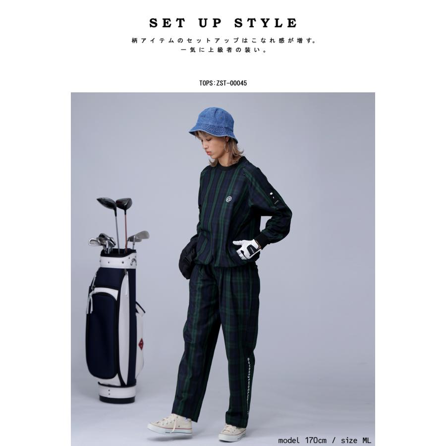 ANTIQUA GOLF×STCH チェックトップス メンズ 送料無料・3月9日10時〜再販。500ptメール便可【Z】 父の日｜antiqua｜12