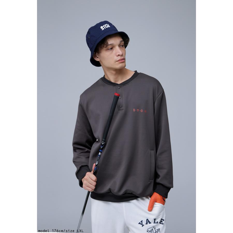 antiqua（アンティカ） ANTIQUA GOLF×STCH プルオーバー メンズ 送料
