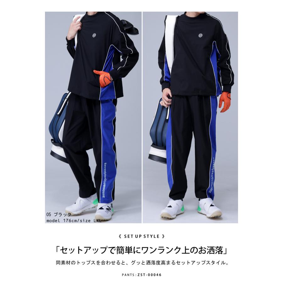 antiqua（アンティカ） ANTIQUA GOLF×STCH パイピングパンツ