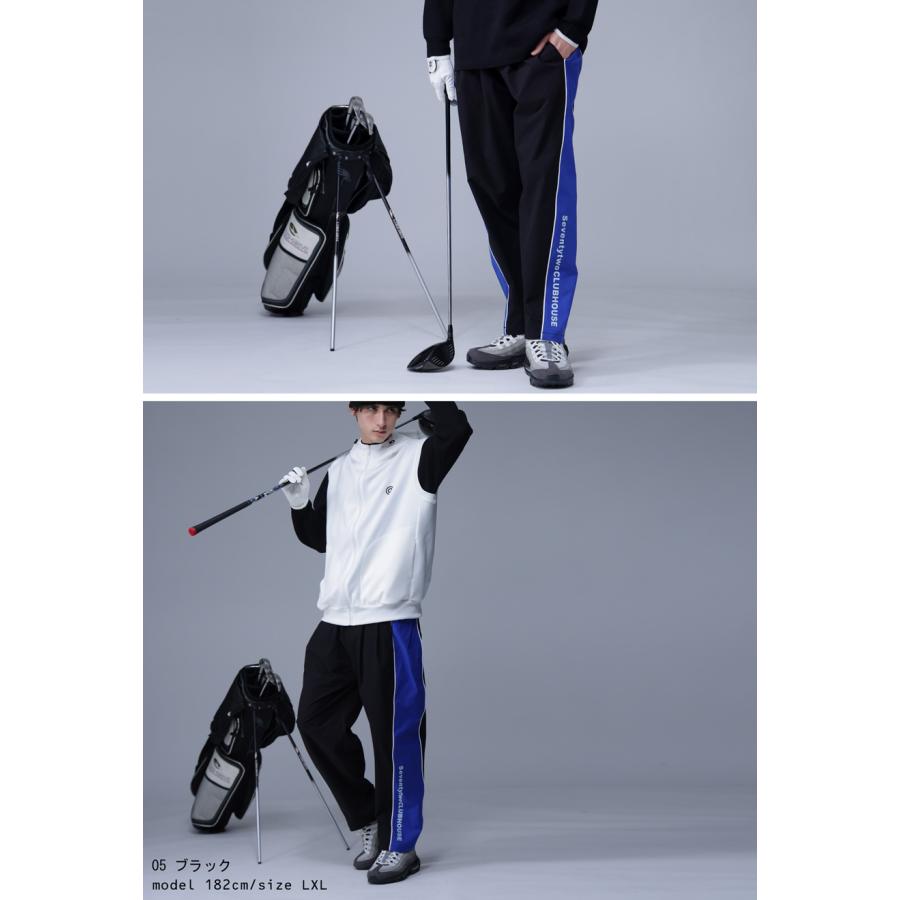 ANTIQUA GOLF×STCH パイピングパンツ レディース 送料無料・再販。100ptメール便可 母の日｜antiqua｜18