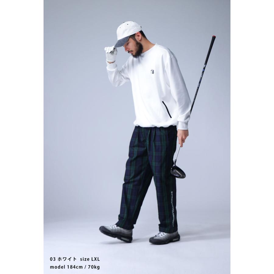 ANTIQUA GOLF×STCH トレーナー レディース 送料無料・3月9日10時〜発売。メール便不可 母の日｜antiqua｜06