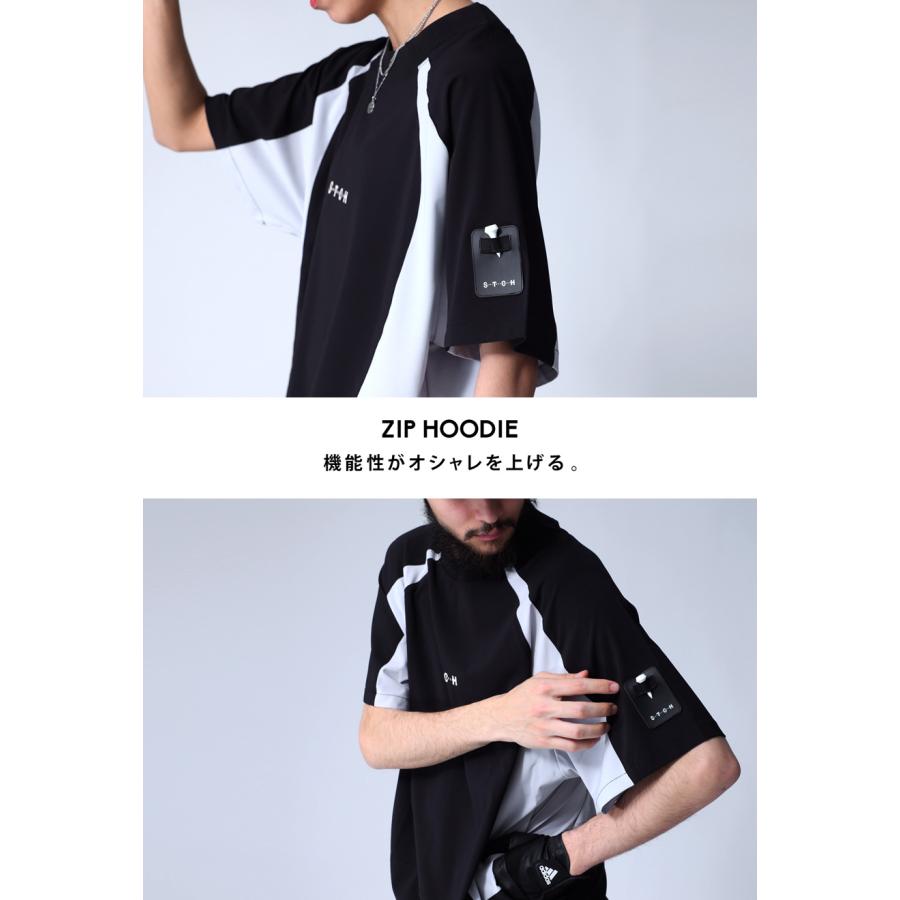 ANTIQUA GOLF×STCH 配色トップス レディース 送料無料・再入荷 100ptメール便可 | antiqua | 27